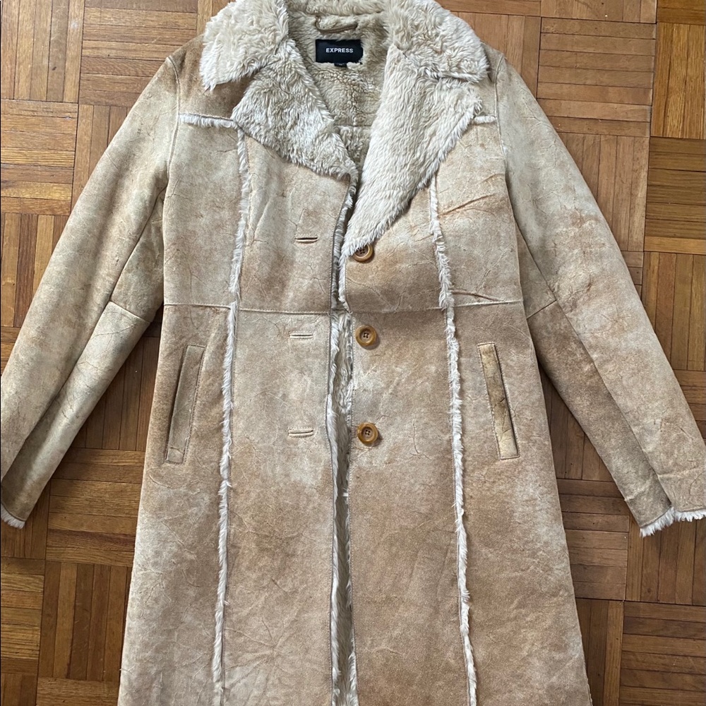 Shearling coat